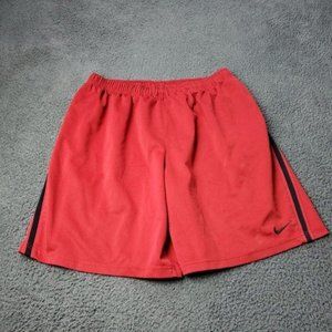 Nike Athletic Shorts Mens Size 31x9.5  Red